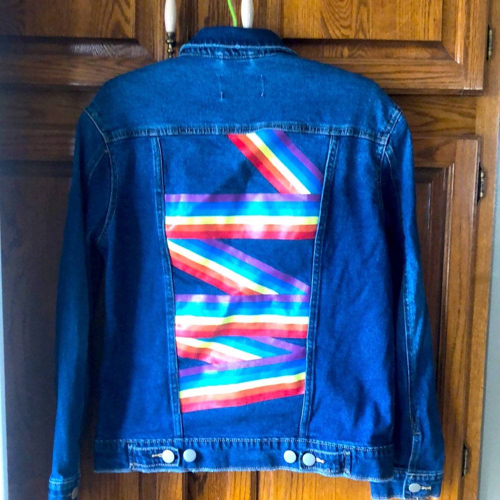 Pride 🏳️‍🌈 Love Denim jean jacket